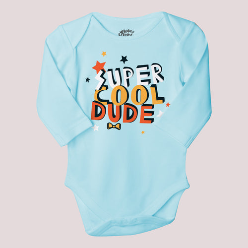 Super Cool Dude Set Of 3 Assorted Bodysuits For The Baby