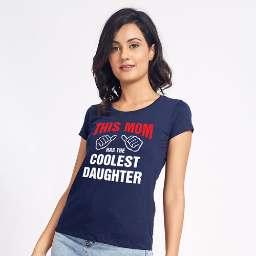 Coolest Daughter, Matching Tees For Dad, Mom And Daughter