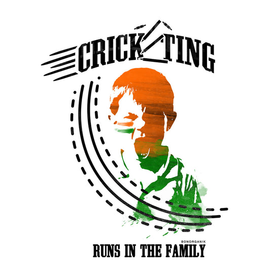 Cricketing Runs in the Family Tees