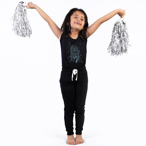 Dream catcher (black) Matching Sleep Wear For Mom And Daughter