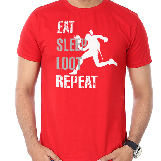 Eat Sleep Loot Repeat, PUBG Matching Tees For Friends