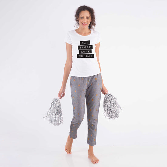 Sleep On Repeat,Sleep Wear For Women