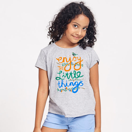 Enjoy Little Things Family Tees For Big Daughter