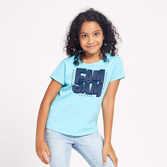 Fam Jam, Matching Tees For Big Daughter