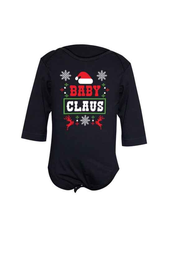 Family Claus Mom and Baby Bodysuit And Tees For Baby
