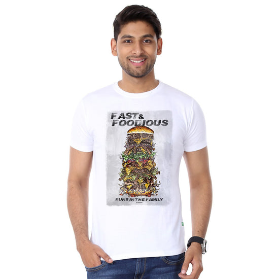 Fast and foodious Tee for Men