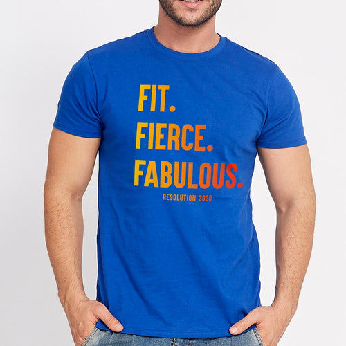 Fit, Fierce And Fabulous, Matching Family Tees
