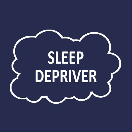 Navy Sleep Deprived/Depriver Father-Son Tees