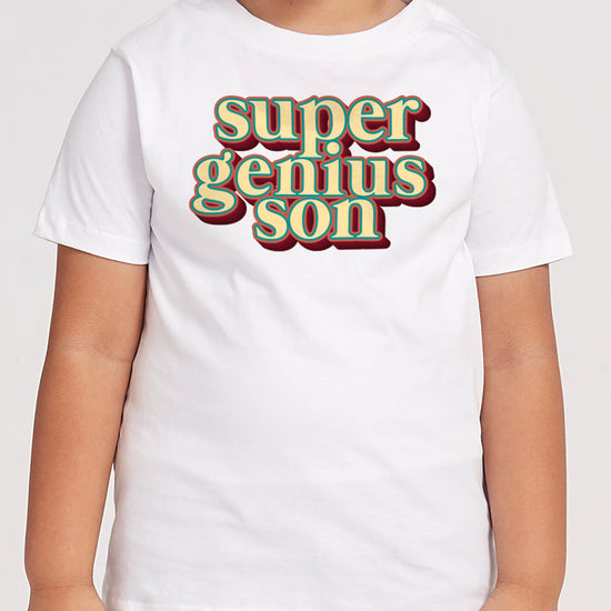 Super Geniuses, Matching Tees For Mom, Dad And Son