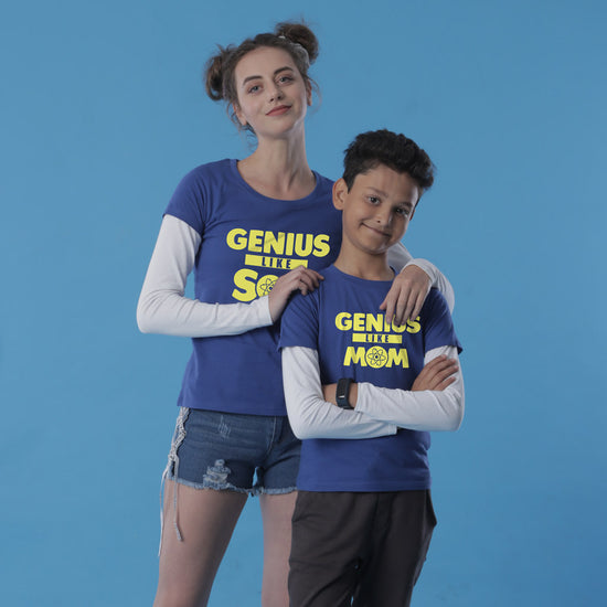 Genius Duo, Mom And Son Tees