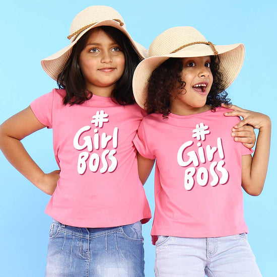 #Girl Boss, Matching Tees For Sisters