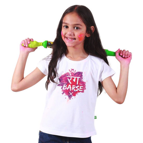 Rang Barse Tee for girls
