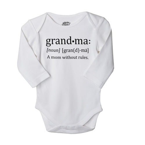 Grandmas Favorite, Set Of 3 Bodysuits For The Baby