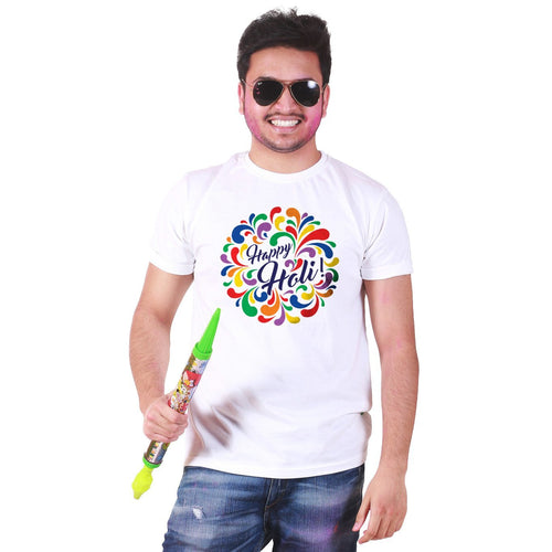 Happy Holi Tee For Men