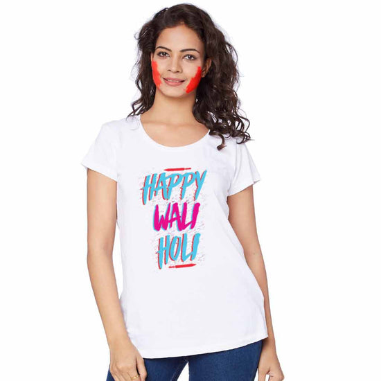 Happy Wali Holi Bro & Sis Holi Tees for sister