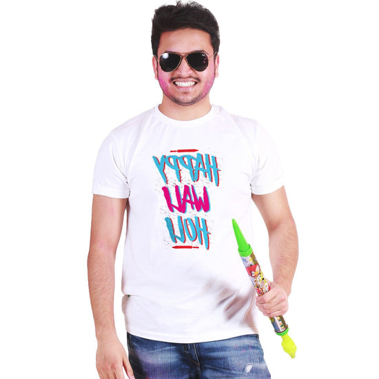 Happy Wali holi Tee For Men