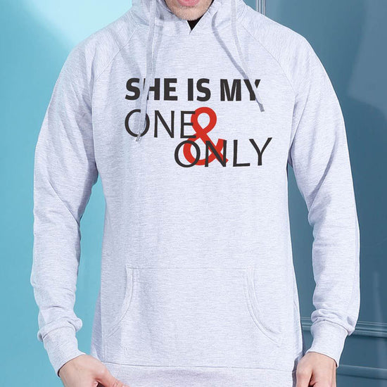 She Is My One And Only Hoodie For Men