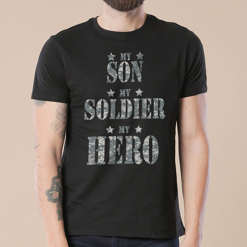 My Soldier My Hero Dad And Son T-Shirt