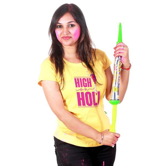High On Holi Couple Tees For Women