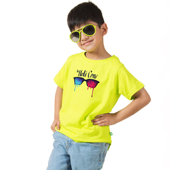 Holi Crew Tee for Boys
