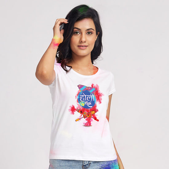 Holi Hai Family Tees for mother
