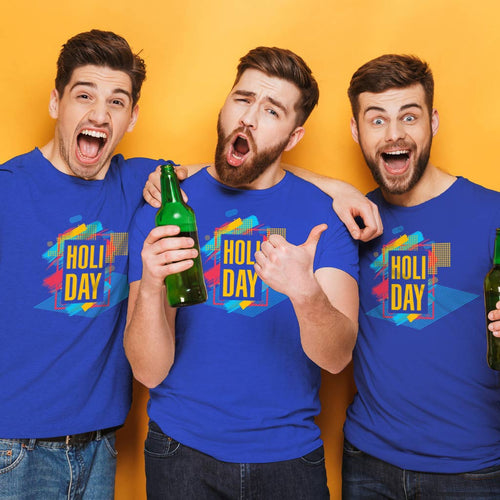 Holi Day , Matching Tees For Friends