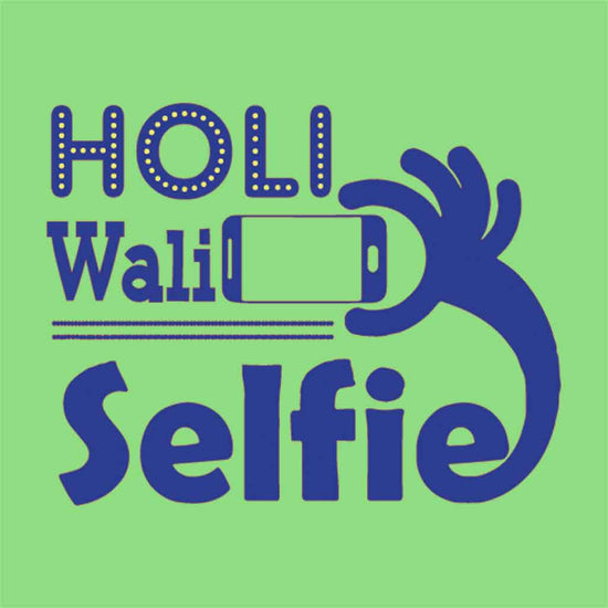 Holi Wali Selfie Bro & Sis Holi Tees