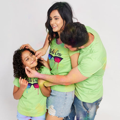 The Holi Crew Family Tees