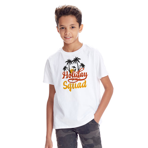 Holiday Squad Matching Family Tees for Big Son