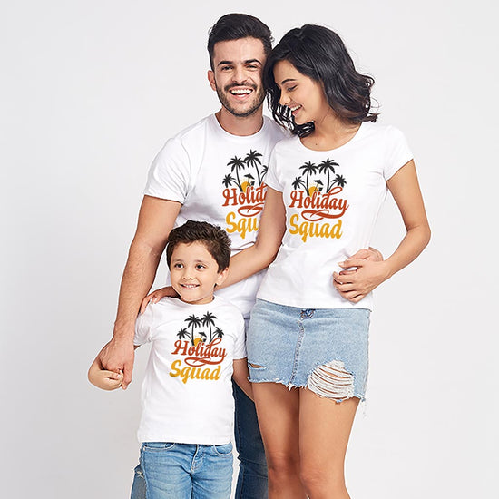 Holiday Squad Matching Tees For Family