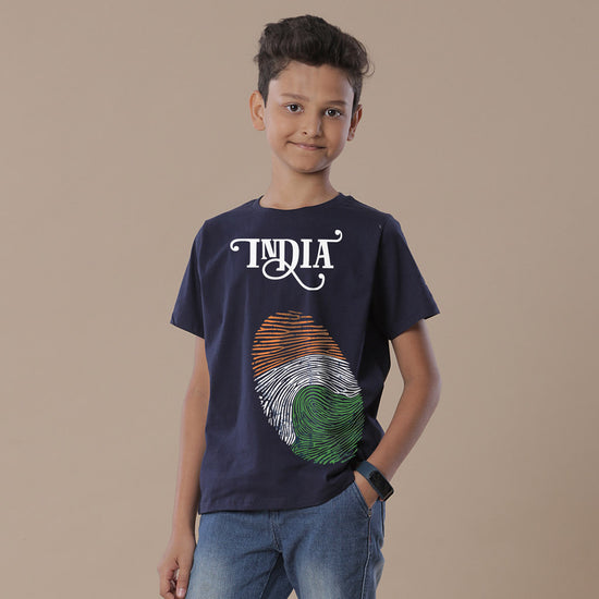India Thumb, Matching Dad and Son Tees For Son