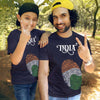 India Thumb, Matching Dad and Son Tees