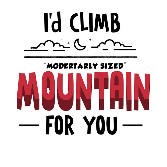 I'd climb Mountain Tee for Men