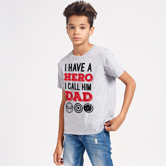 I Have A Hero, Matching Tees For Son