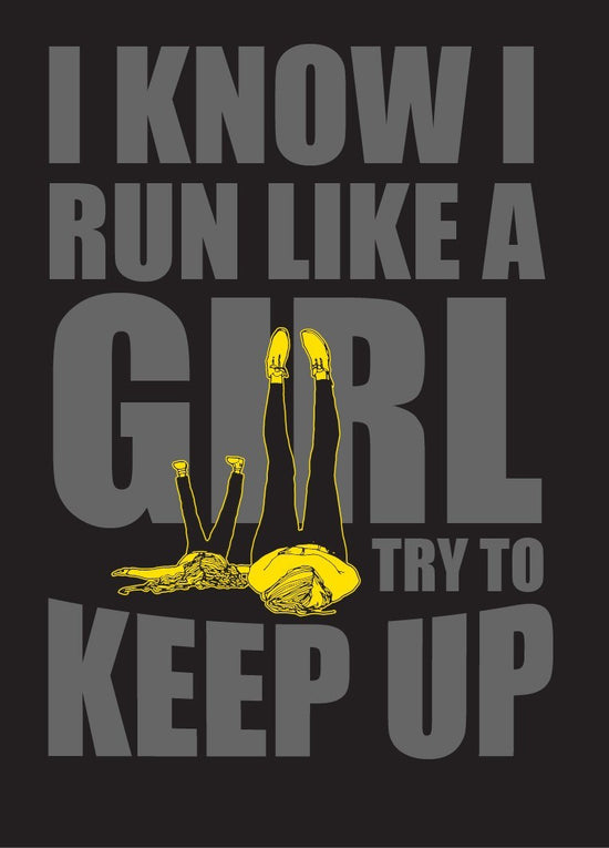 I know I run like a Girl Tee for Women