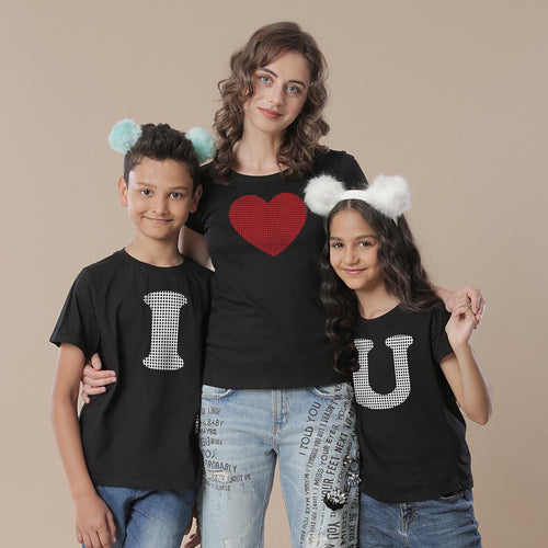 I Love You,  Tees For Son, Daughter And Mom.