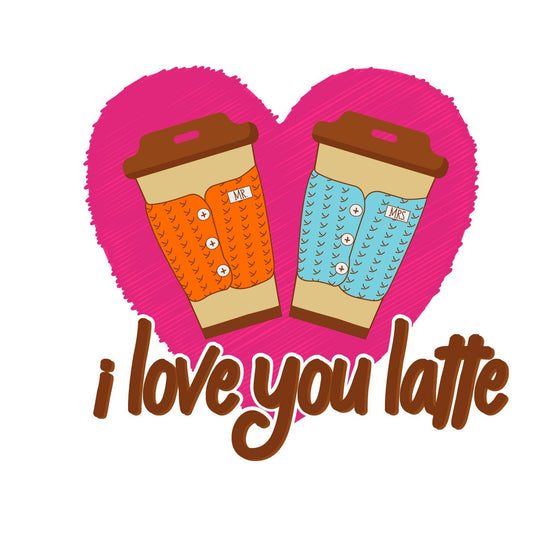 I love you Latte Tee for Men