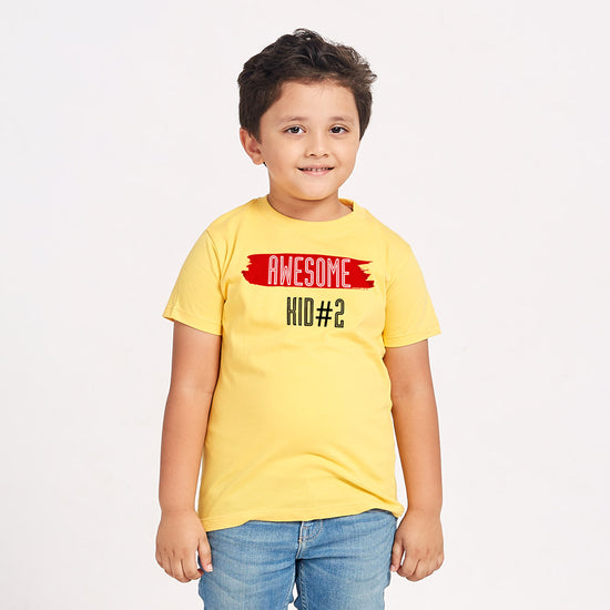 I Make Awesome Kids, Matching Dad and Son Tees For Kid Son