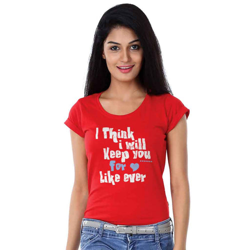 I Think I Will keep You Couple Tees