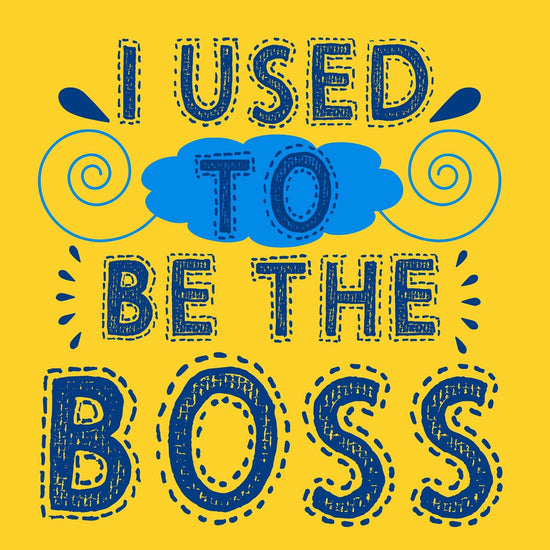 I used to be the Boss Tee for Mens