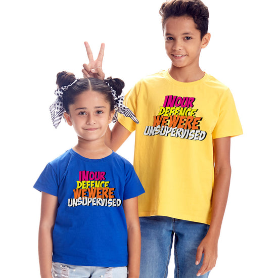 In Our Defense, Matching Sibling Tees