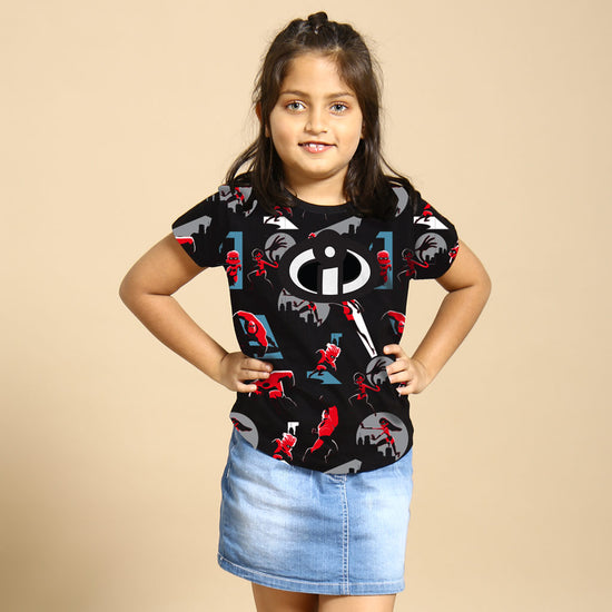 Incredibles Fun Print, Matching Family Tees For Girl