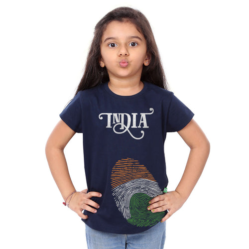 India Thumb Family Tees for daughter