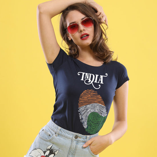 India Thumb, Matching Couple Tees For Women