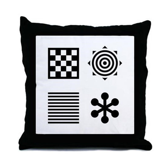 Infant Stimulation Pattern Cushion