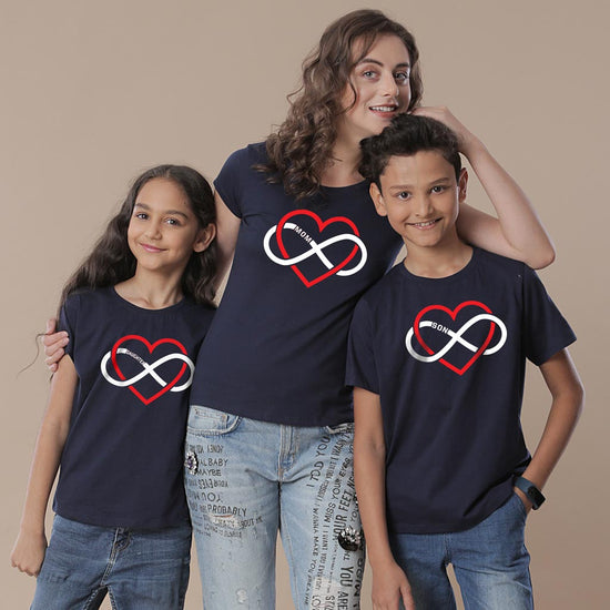 Love Infinity, Tees For Son, Daughter And Mom.