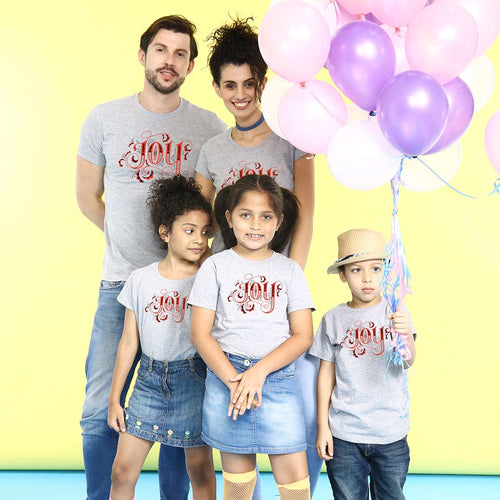 Joy, family tees