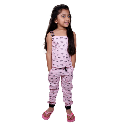 Mother-Daughter Zebra print sleepwear