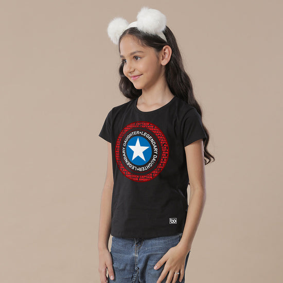 Legendary, Matching Marvel Tees For Daughter