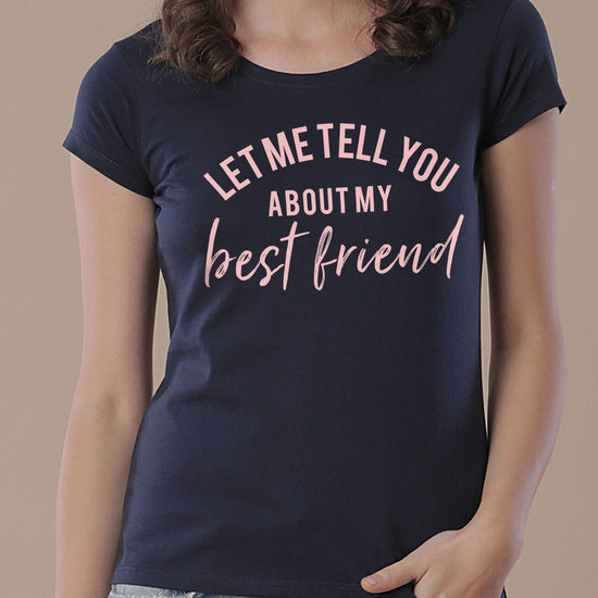 Best Friend, Matching Tees For Mom And Daughter